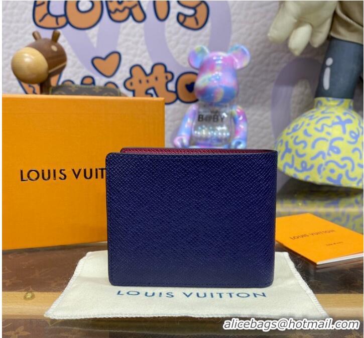 Top Quality Louis Vuitton Multiple Wallet M30982 Midnight Blue