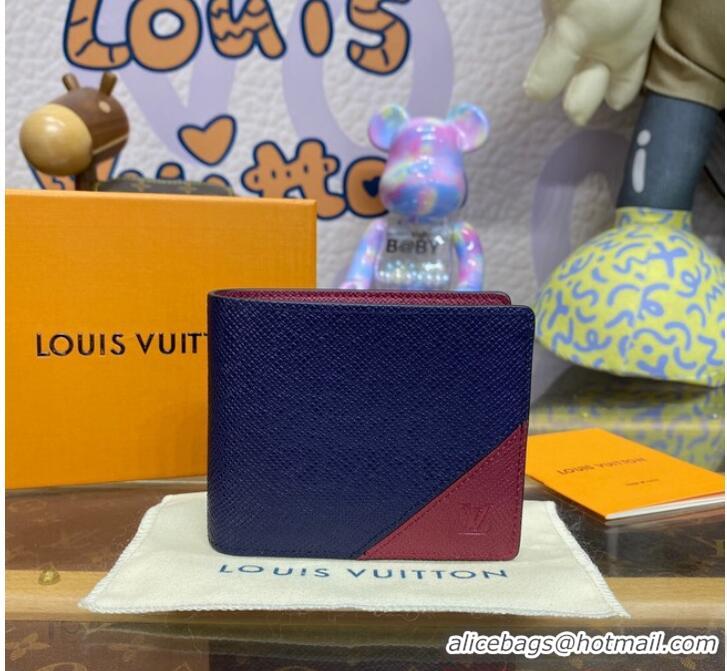 Top Quality Louis Vuitton Multiple Wallet M30982 Midnight Blue