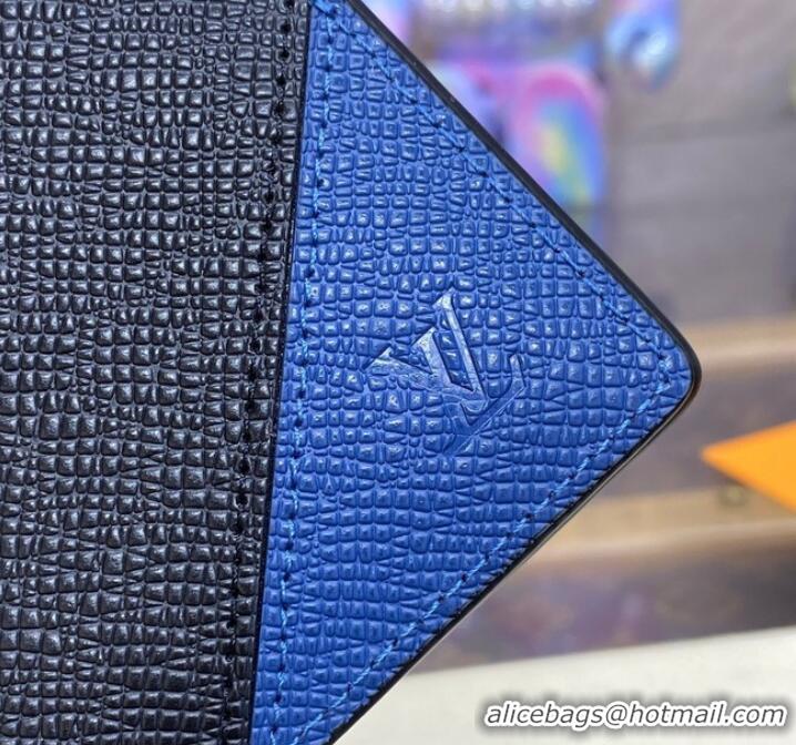 Well Crafted Louis Vuitton Multiple Wallet M30982 Black