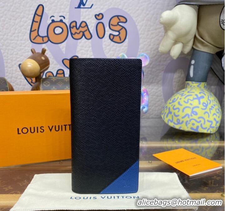 Market Sells Louis Vuitton BRAZZA WALLET M30980 Black