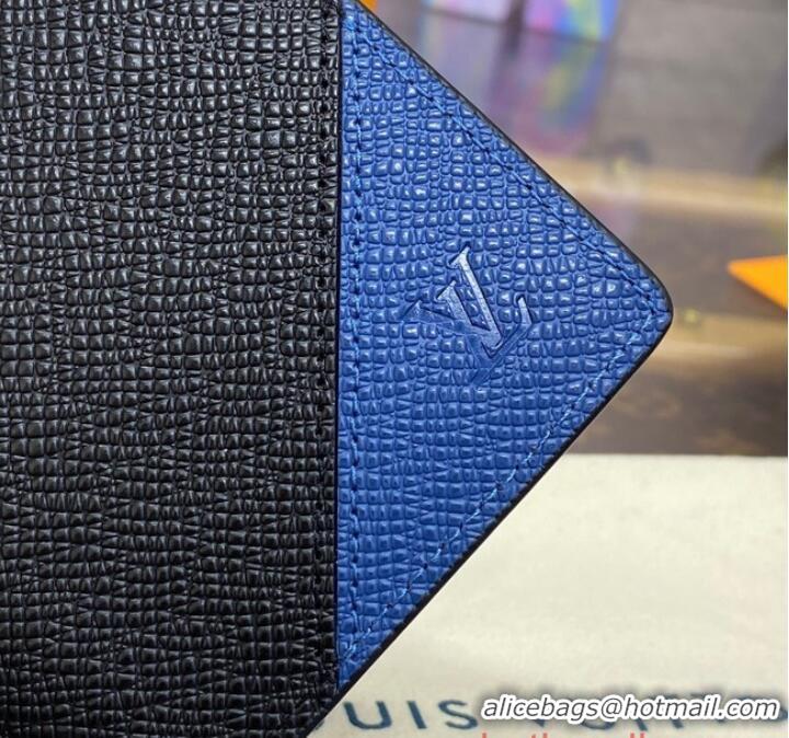 Market Sells Louis Vuitton BRAZZA WALLET M30980 Black