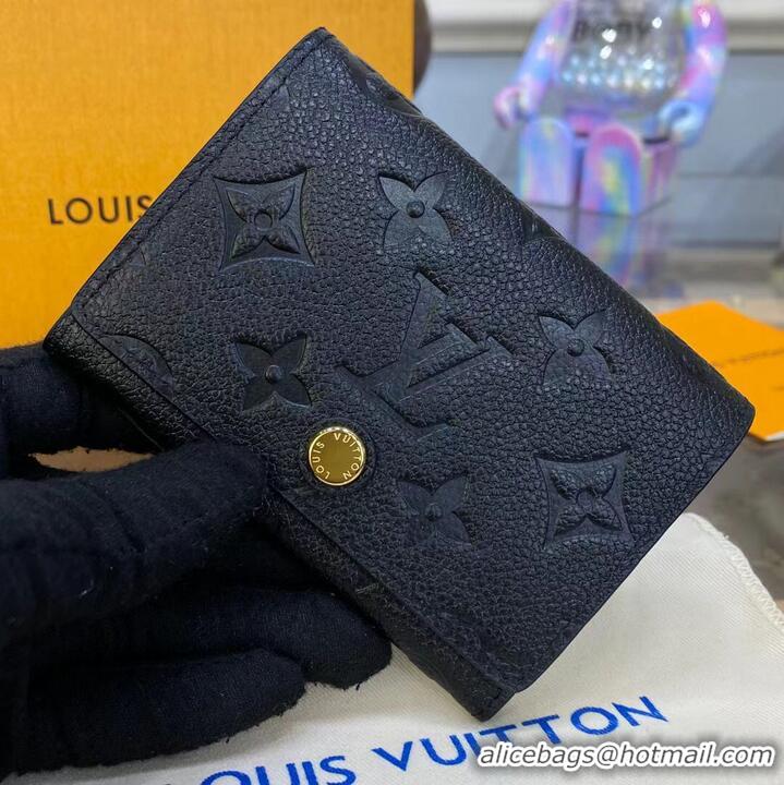 Top Grade Louis Vuitton Business Card Holder M58456 Black