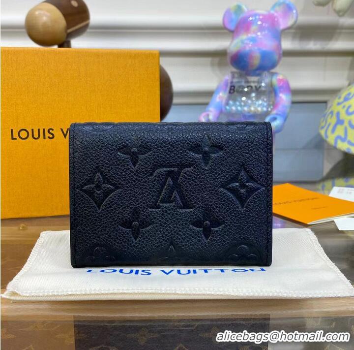 Top Grade Louis Vuitton Business Card Holder M58456 Black