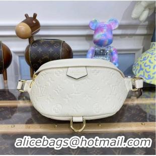 Trendy Design Louis Vuitton Monogram Canvas Original Leather Beltbag M55426 White