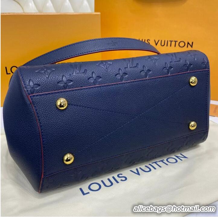 Super Quality Louis vuitton original MONTAIGNE MM M44311 Dark Blue