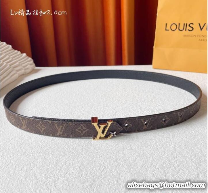 ​Top Quality Louis Vuitton Belt 20MM LVB00157