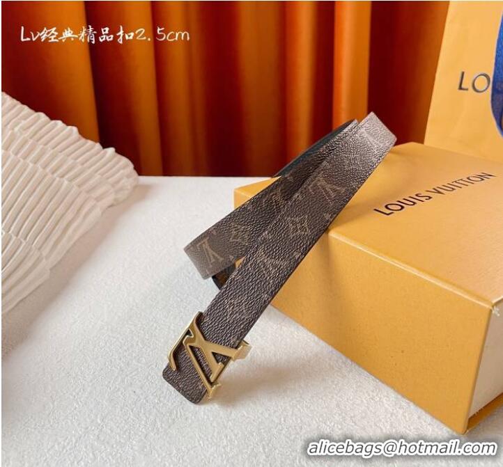 Popular Style Louis Vuitton Belt 25MM LVB00162