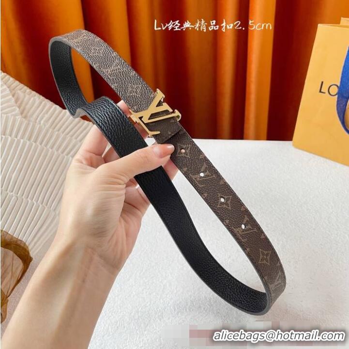 Popular Style Louis Vuitton Belt 25MM LVB00162