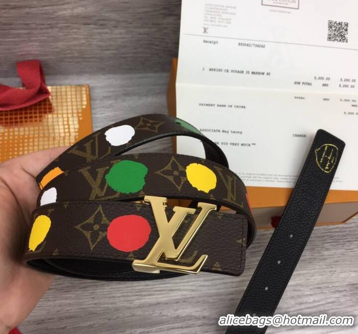 Well Crafted Louis Vuitton Belt 30MM LVB00165