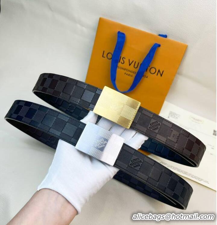 Good Looking Louis Vuitton Belt 35MM LVB00167 Gold