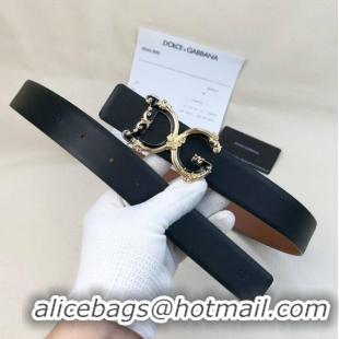 ​Classic Discount Dolce&Gabbana Belt 30MM DGB00008-1