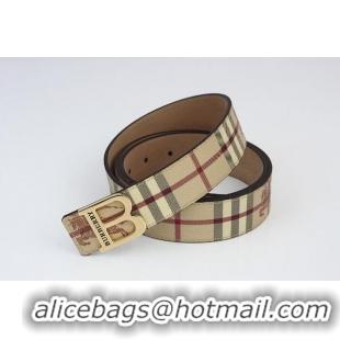 Super Quality Burberry Nova Check Belt B4006