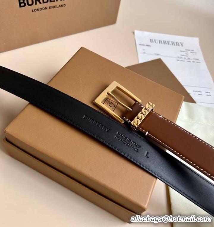 Buy Sophisticated Burberry 35MM Belts 53384