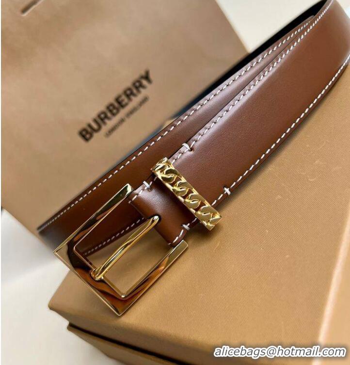 ​Well Crafted Burberry Belt 30MM BUB00005