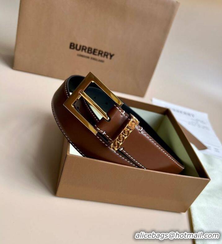 ​Well Crafted Burberry Belt 30MM BUB00005