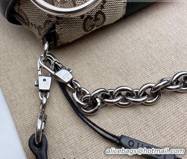 Promotional Gucci Horsebit Chain Small Shoulder bag in GG Canvas 764339 2023