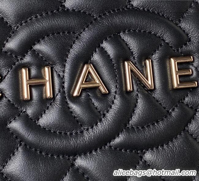 Buy Promotional Chanel Lambskin Star Handbag AS4579 Black 2023