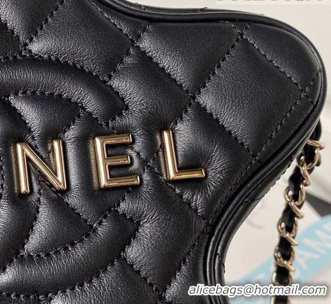 Buy Promotional Chanel Lambskin Star Handbag AS4579 Black 2023