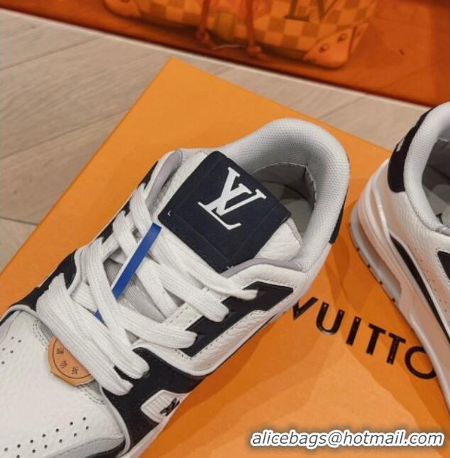 Affordable Price Louis Vuitton LV Trainer Sneakers in Leather White/Black 926115