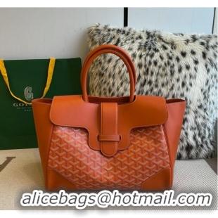 ​Top Grade Goyard Saigon Tote Bag GY11011 Orange