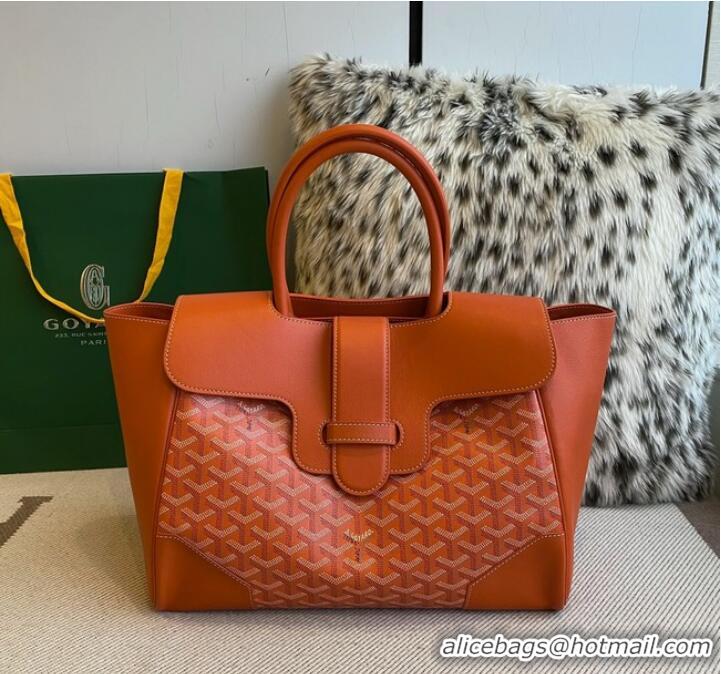 ​Top Grade Goyard Saigon Tote Bag GY11011 Orange