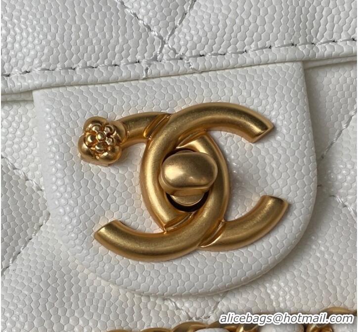 Promotional Chanel SMALL FLAP BAG AS4489 White