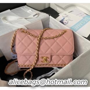 Top Design Chanel SMALL FLAP BAG AS4489 Pink