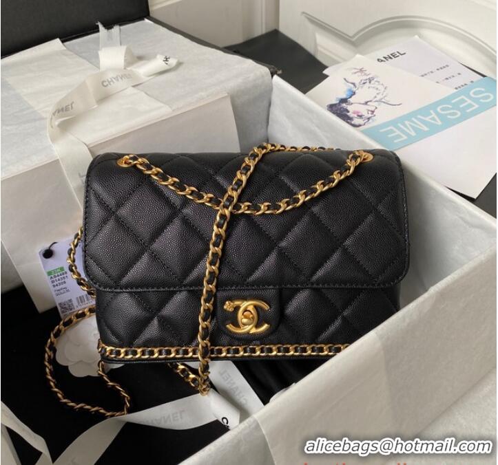 Good Product Chanel SMALL FLAP BAG AS4489 black