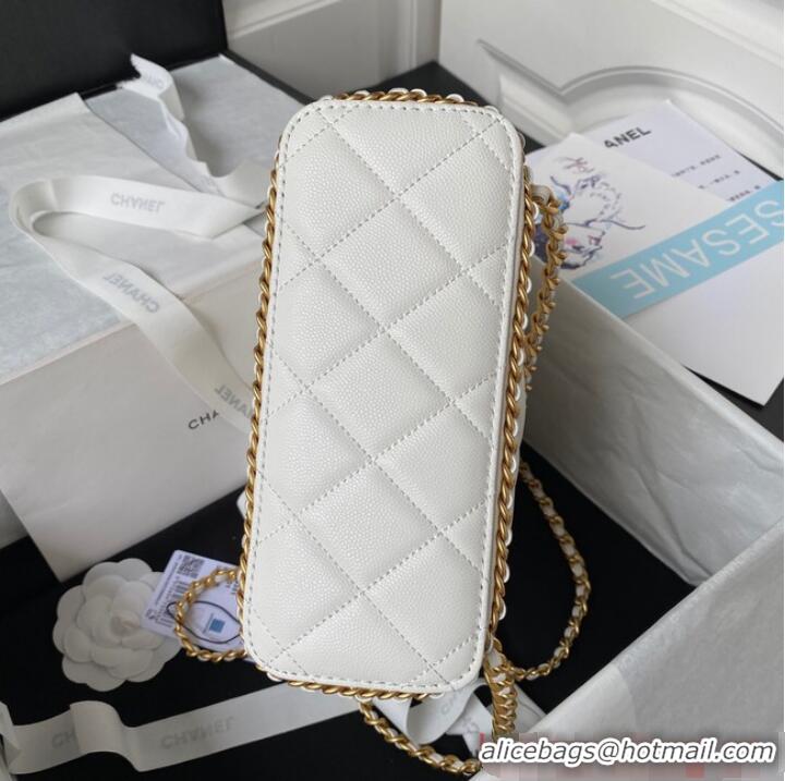 Pretty Style Chanel SMALL BACKPACK AS4490 White