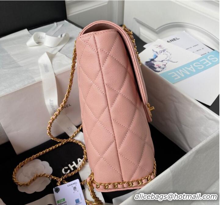 Popular Style Chanel SMALL BACKPACK AS4490 pink