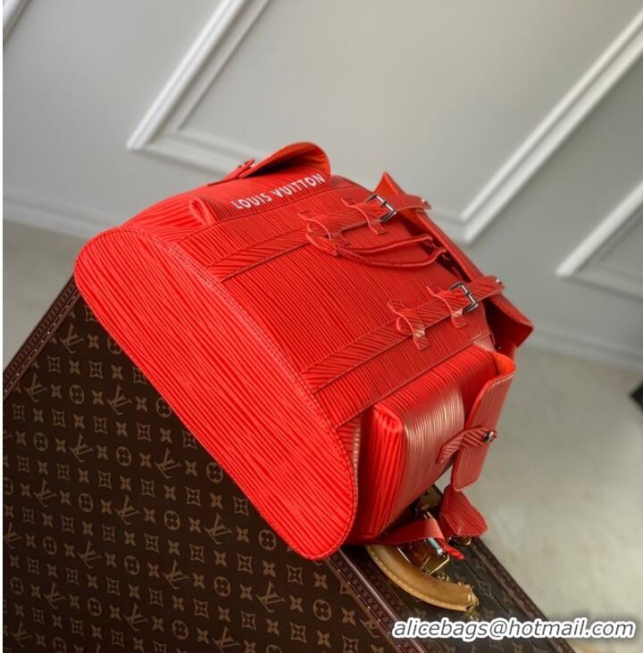 Promotional Louis vuitton Christopher MM M23764 Vermillion Red