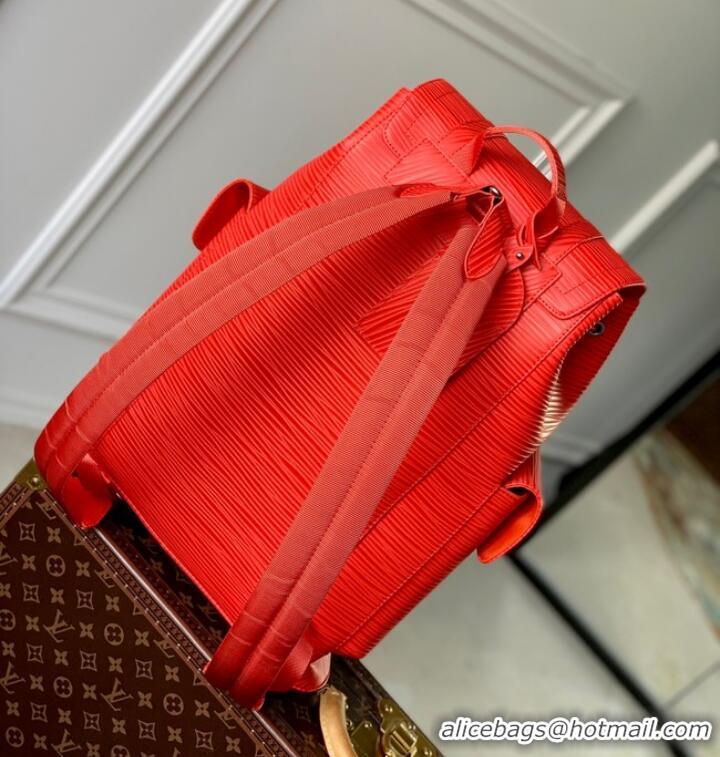 Promotional Louis vuitton Christopher MM M23764 Vermillion Red