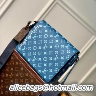 Buy Discount Louis vuitton District PM M23785 Atlantic Blue