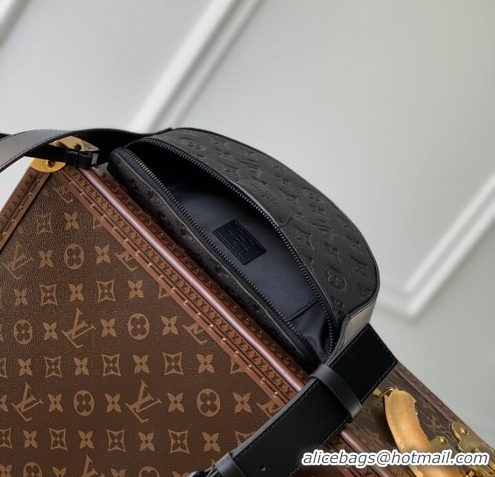 Pretty Style Louis vuitton Monogram Empreinte Moon Crossbody M23835 Black