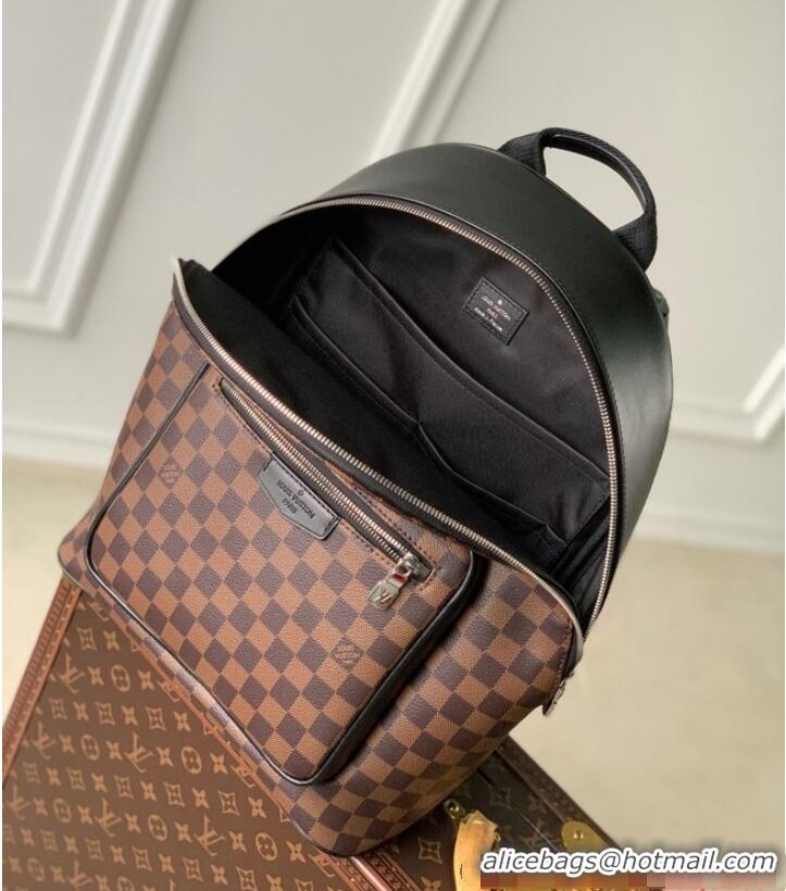 Famous Brand Louis Vuitton Damier Ebene Canvas Backpack M40365