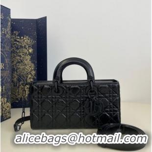 Reasonable Price DIOR MEDIUM LADY D-JOY BAG Cannage M0540O Black