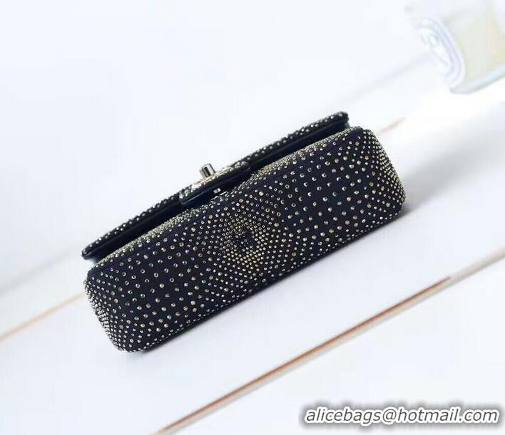 Famous Brand Chanel SMALL FLAP BAG AS3965 Diamond Grey