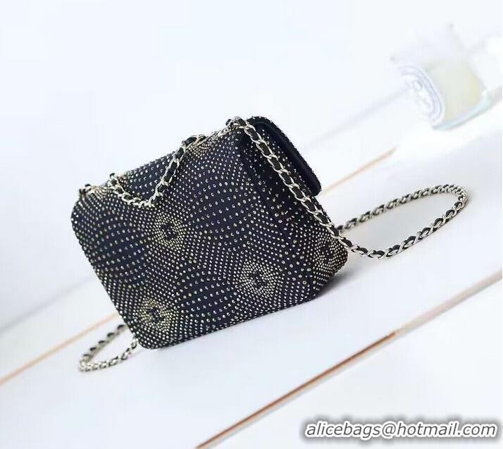 Famous Brand Chanel SMALL FLAP BAG AS3965 Diamond Grey