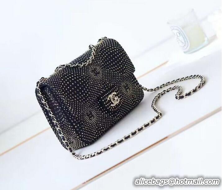 Famous Brand Chanel SMALL FLAP BAG AS3965 Diamond Grey