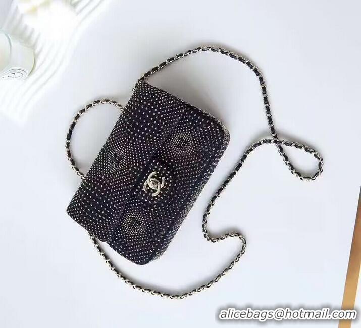 Famous Brand Chanel SMALL FLAP BAG AS3965 Diamond Grey