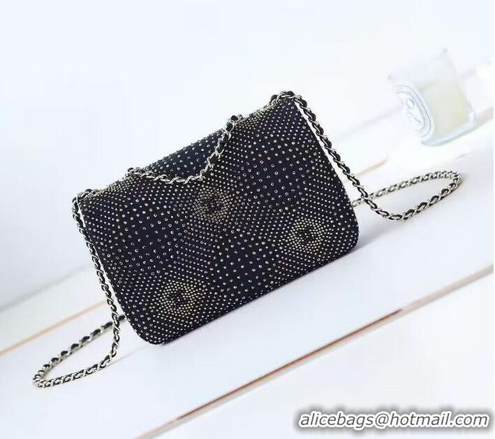 Famous Brand Chanel SMALL FLAP BAG AS3965 Diamond Grey