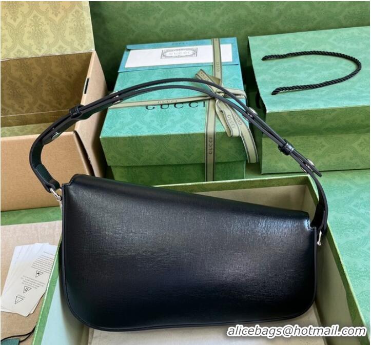 Reasonable Price GUCCI HORSEBIT 1955 SMALL SHOULDER BAG 764155 Black