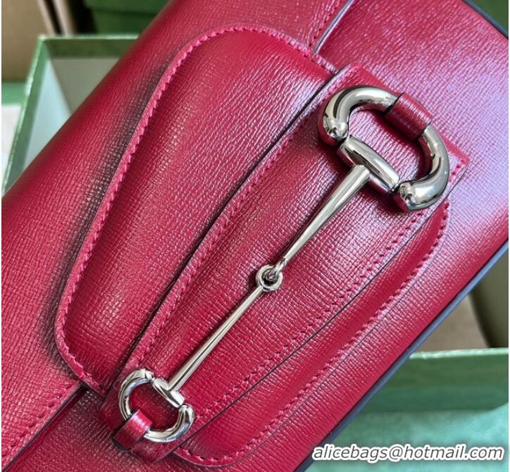 Promotional GUCCI HORSEBIT 1955 SMALL SHOULDER BAG 764155 Red