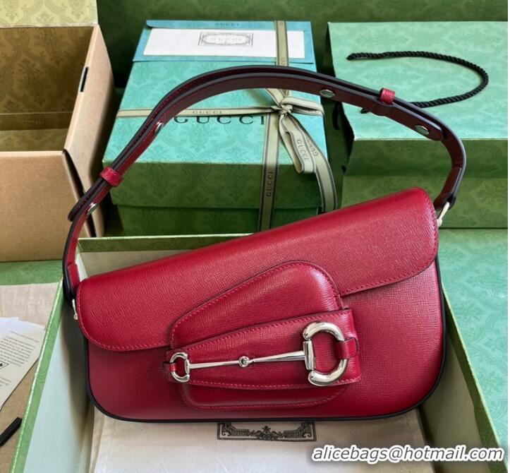 Promotional GUCCI HORSEBIT 1955 SMALL SHOULDER BAG 764155 Red