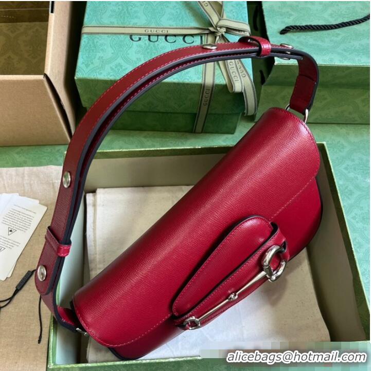 Promotional GUCCI HORSEBIT 1955 SMALL SHOULDER BAG 764155 Red