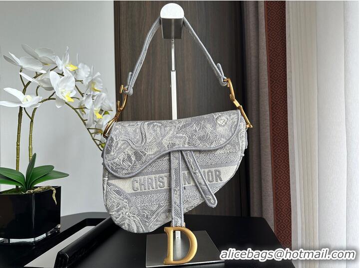 Super Quality Dior SADDLE BAG Embroidery M0446C-4