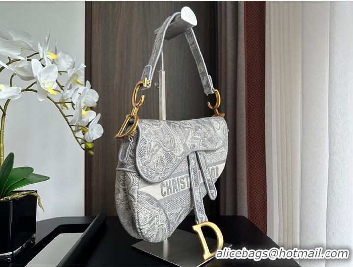 Super Quality Dior SADDLE BAG Embroidery M0446C-4