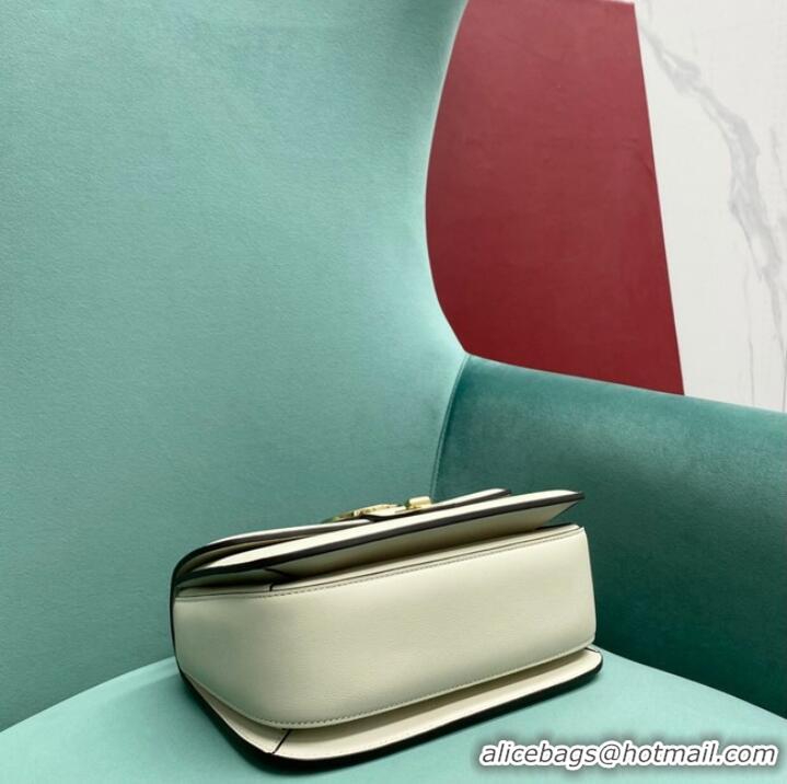 Promotional GUCCI BLONDIE SMALL TOP HANDLE BAG 735101 White