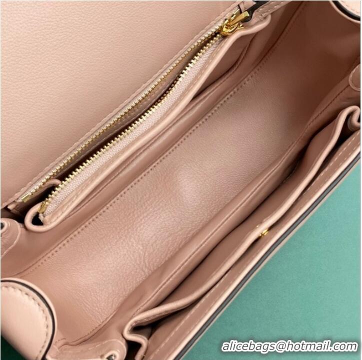 Top Grade GUCCI BLONDIE SMALL TOP HANDLE BAG 735101 Pink