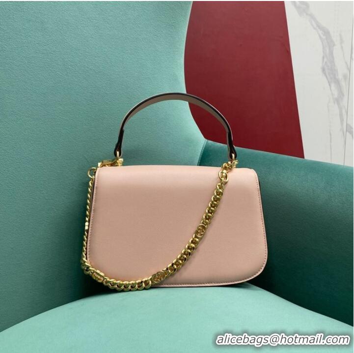 Top Grade GUCCI BLONDIE SMALL TOP HANDLE BAG 735101 Pink